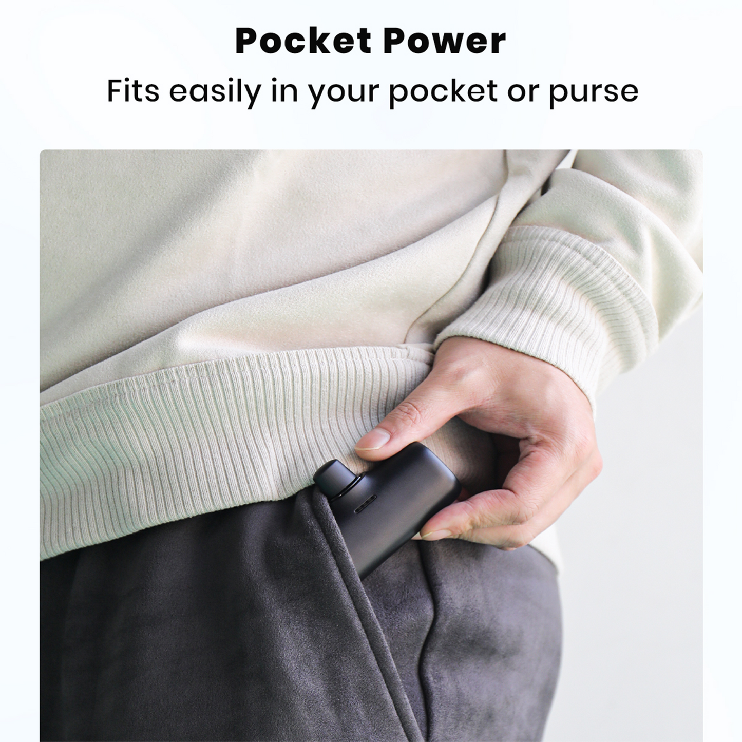 CONXWAN Small Portable Charger 5000mAh